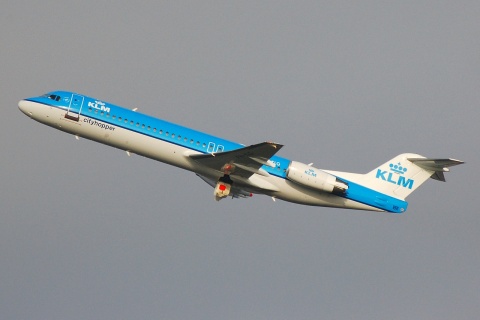 PH-KLG - Fokker 100 - KLM Cityhopper - BRU - 11-03-2007