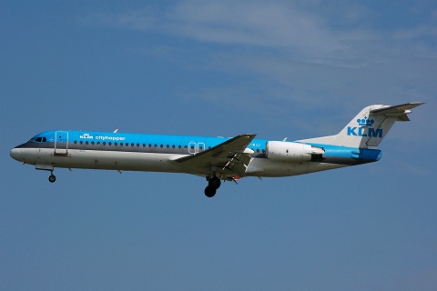 PH-KLI - Fokker 100 - KLM Cityhopper - FRA - 22-05-2007