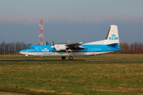 PH-KVK - Fokker 50 - KLM Cityhopper - MST - 25-01-2007