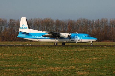 PH-KVK - Fokker 50 - KLM Cityhopper - MST - 25-01-2007b