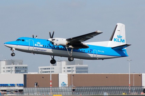 PH-LXR - Fokker 50 - KLM Cityhopper - AMS - 10-03-2007