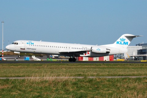 PH-OFL - Fokker 100 - KLM Cityhopper - AMS - 10-03-2007