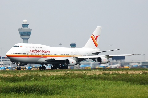 PZ-TCM - 747-306 - Surinam Airways - AMS - 12-08-2007