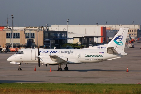 S5-BAN - Saab 340A - Adria Airways Cargo - LGG - 18-07-2007