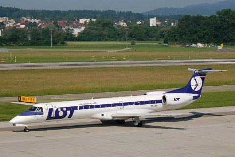 SP-LGF - ERJ-145MP - LOT _ Polish Airlines - ZRH - 24-05-2007