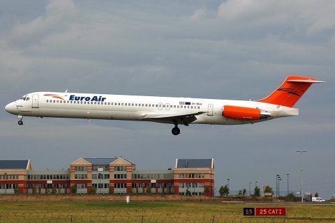 SX-BEU - MD-83 - Euroair Transport - CRL - 24-09-2007