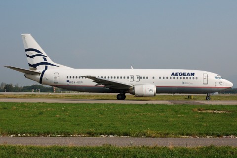 SX-BGR - 737-408 - Aegean Airlines - BGY - 25-09-2007c