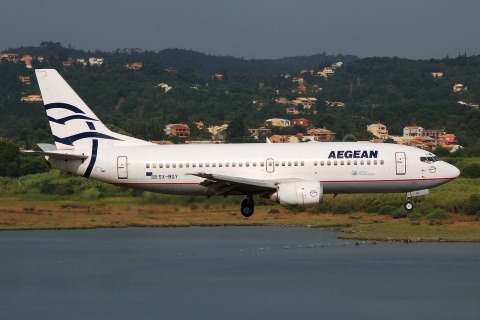 SX-BGY - 737-31S - Aegean Airlines - CFU - 26-06-2007