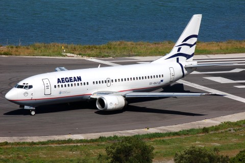 SX-BGZ - 737-31S - Aegean Airlines - CFU - 28-06-2007