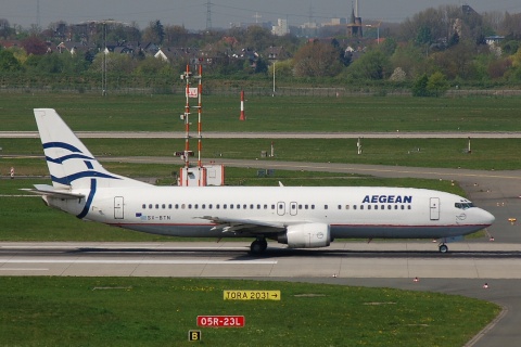 SX-BTN - 737-43Q - Aegean Airlines - DUS - 14-04-2007