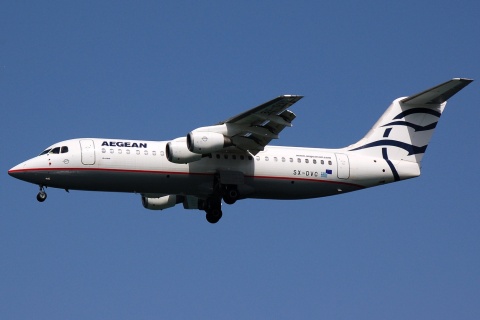 SX-DVC - RJ100 - Aegean Airlines - CFU - 25-06-2007