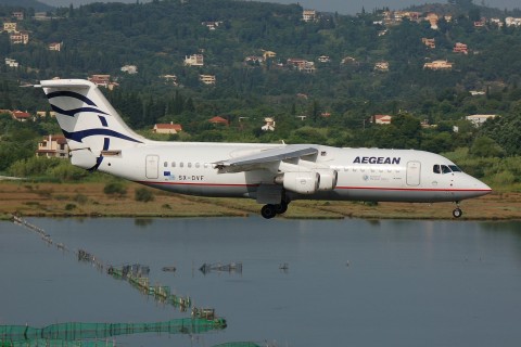 SX-DVF - RJ100 - Aegean Airlines - CFU - 24-06-2007