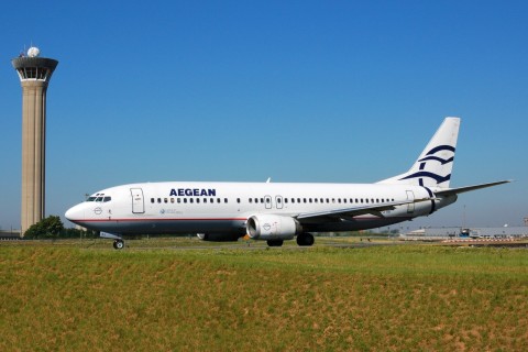 SX-RGJ - 737-43Q - Aegean Airlines - CDG - 05-08-2007