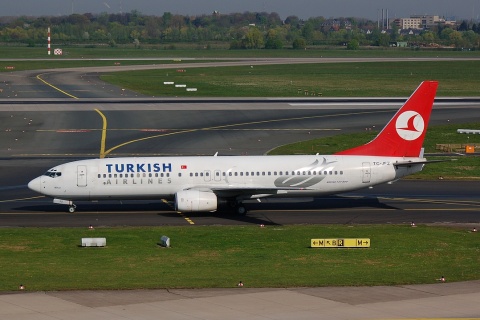 TC-JFZ - 737-8F2 - Turkish Airlines - DUS - 14-04-2007