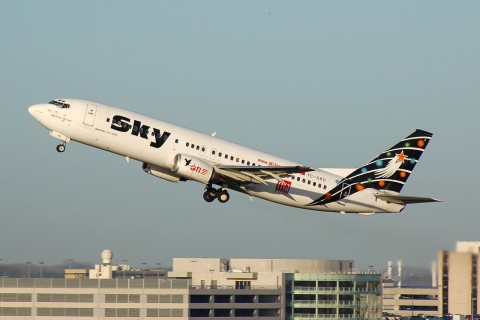 TC-SKD - 737-4Q8 - Sky Airlines - BRU - 14-01-2007