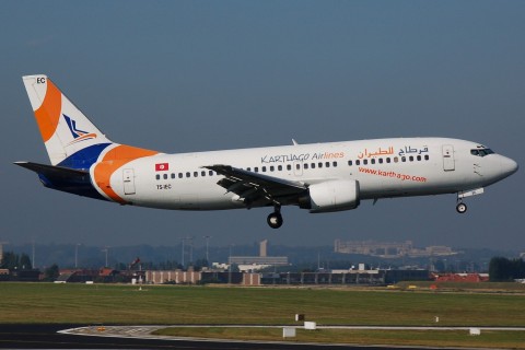 TS-IEC - 737-33A - Karthago Airlines - BRU - 06-10-2007