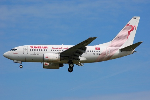 TS-ION - 737-6H3 - Tunisair - FRA - 08-07-2007