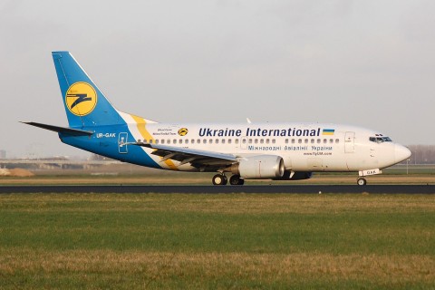 UR-GAK - 737-5Y0 - Ukraine International Airlines - AMS - 10-03-2007