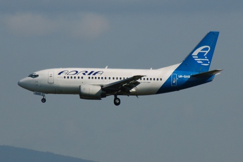 UR-GAS - 737-528 - Adria Airways - FRA - 08-07-2007