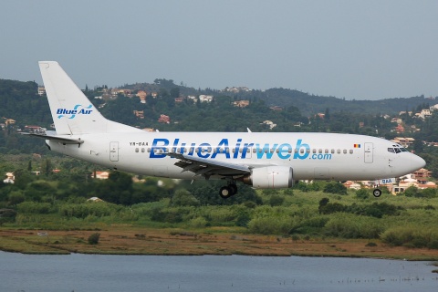 YR-BAA - 737-33A - Blue Air - CFU - 26-06-2007