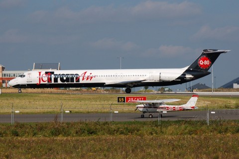 YR-MDK - MD-82 - Jetran Air - CRL - 23-09-2007