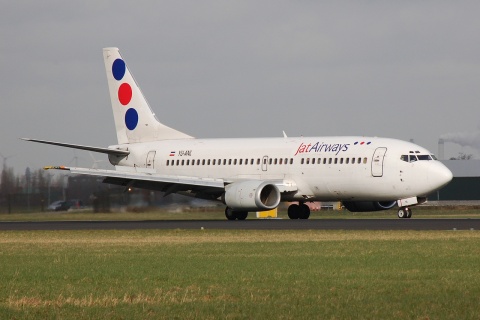 YU-ANL - 737-3H9 - JAT Airways - AMS - 10-03-2007
