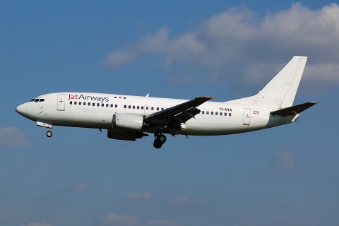 YU-ANW - 737-3H9 - JAT Airways - BRU - 20-04-2007