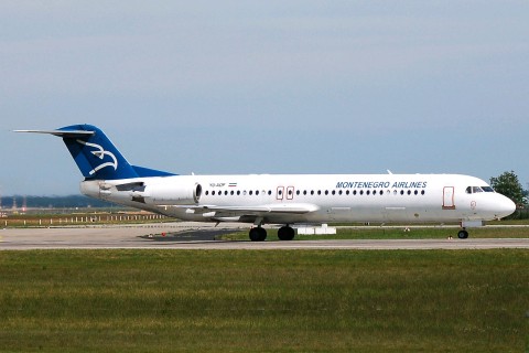 YU-AOP - Fokker 100 - Montenegro Airlines - FRA - 20-05-2007