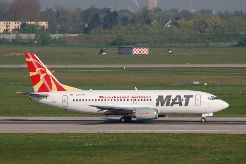 Z3-AAF - 737-3B7 - Macedonian Airlines - DUS - 14-04-2007