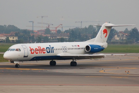 ZA-ARC - Fokker 100 - Belle Air - BGY - 25-09-2007