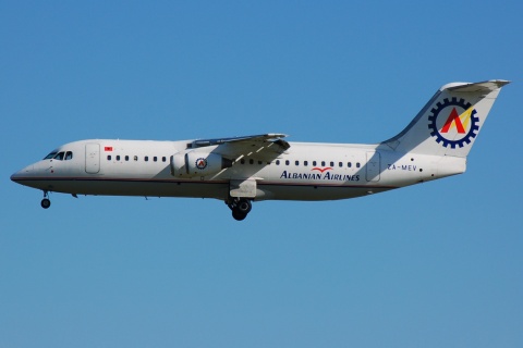 ZA-MEV - BAe 146-300 - Albanian Airlines - FRA - 07-07-2007