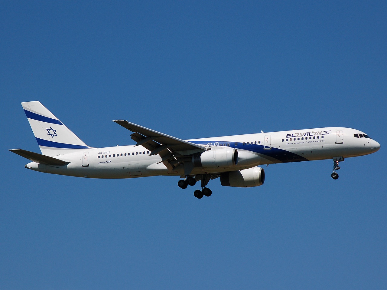 4X-EBU - 757-258 - El Al Israel Airlines - FRA - 11-05-2008