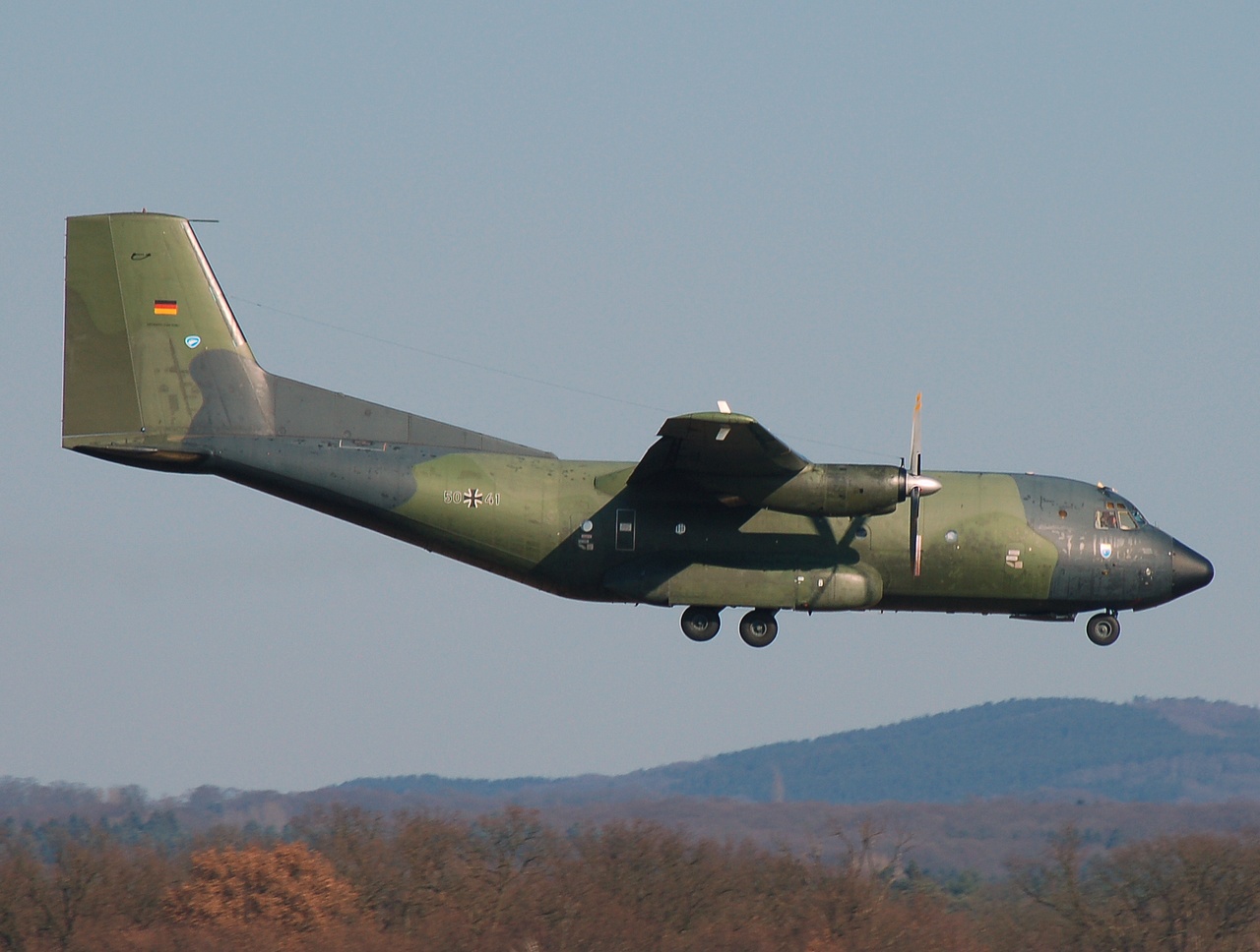 50+41 - C-160D Transall - German Air Force (Luftwaffe) - CGN - 15-02-2008