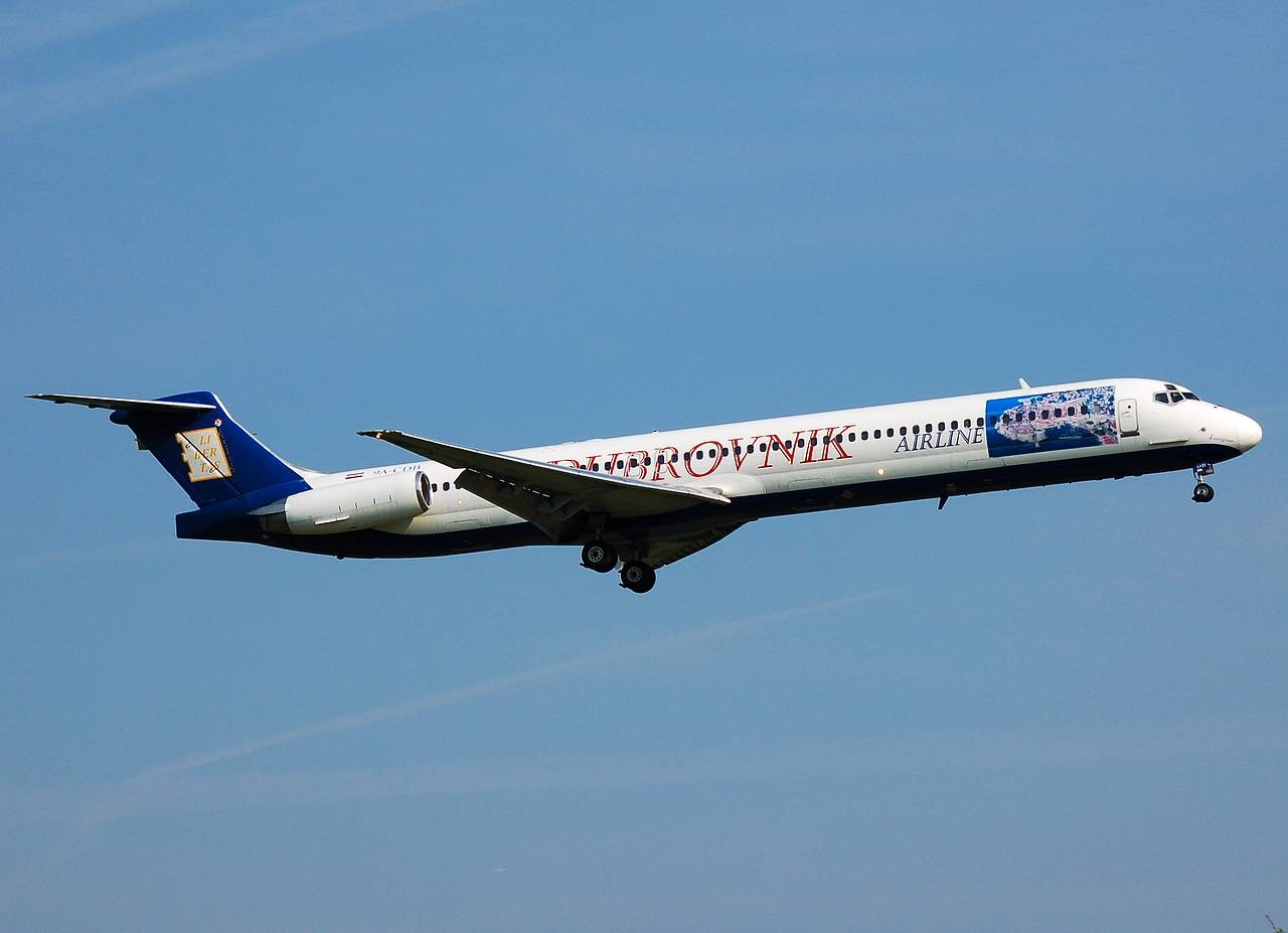 9A-CDB - MD-83 - Dubrovnik Airline - LGW - 13-05-2008
