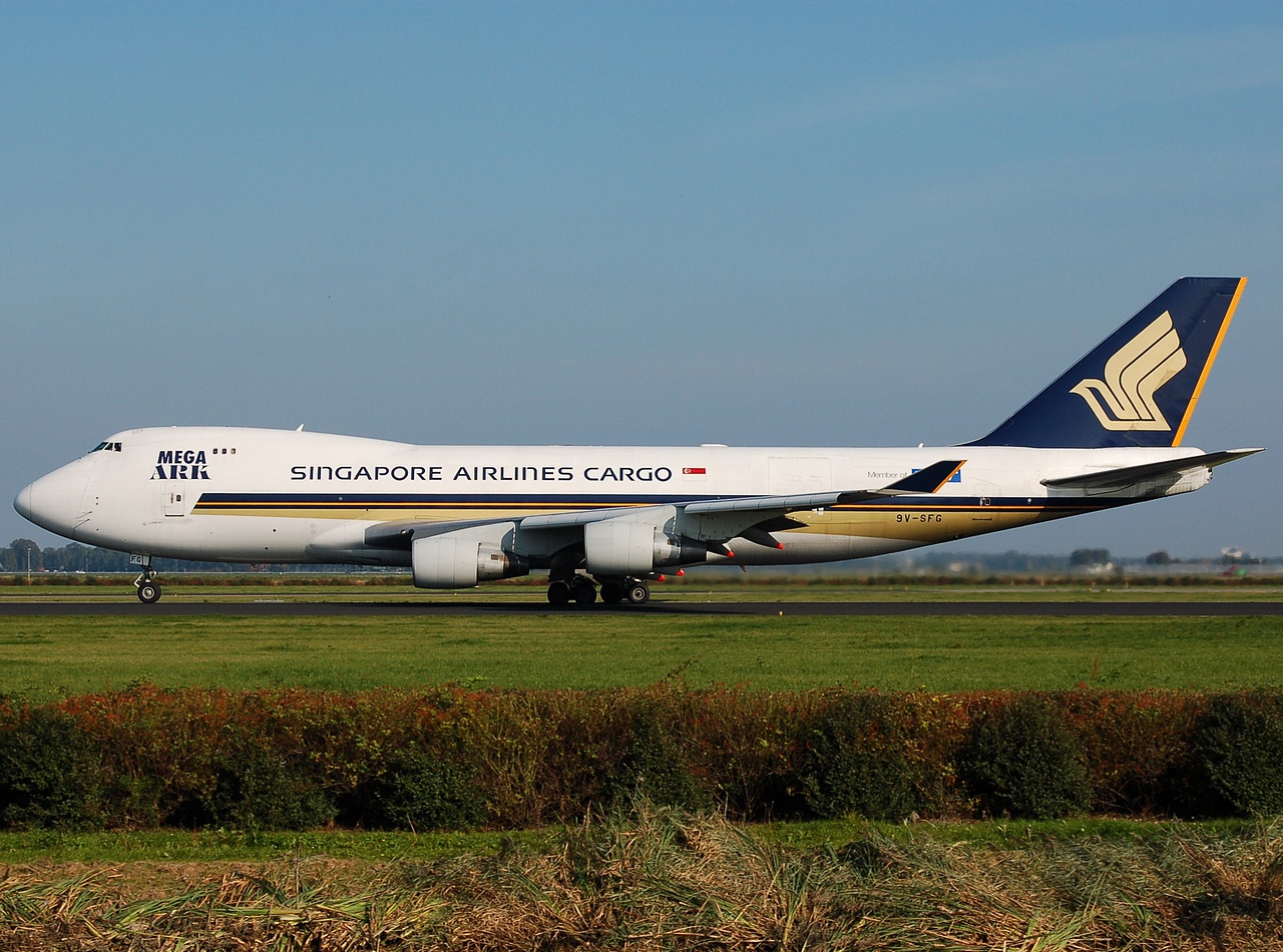 9V-SFG - 747-412F - Singapore Airlines - AMS - 20-09-2008