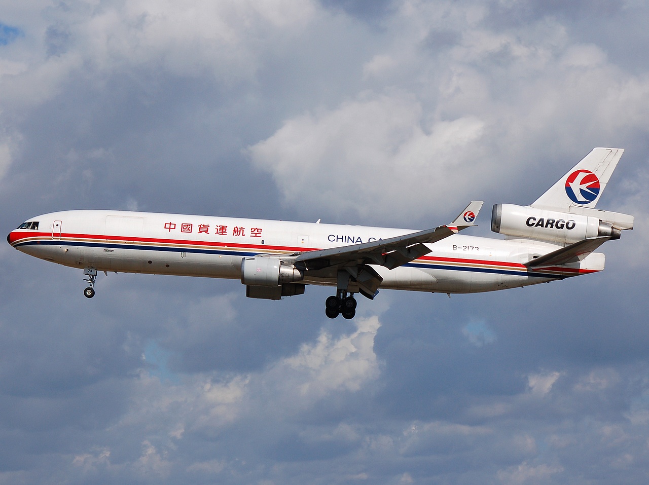 B-2173 - MD-11F - China Cargo Airlines - CPH - 20-06-2008