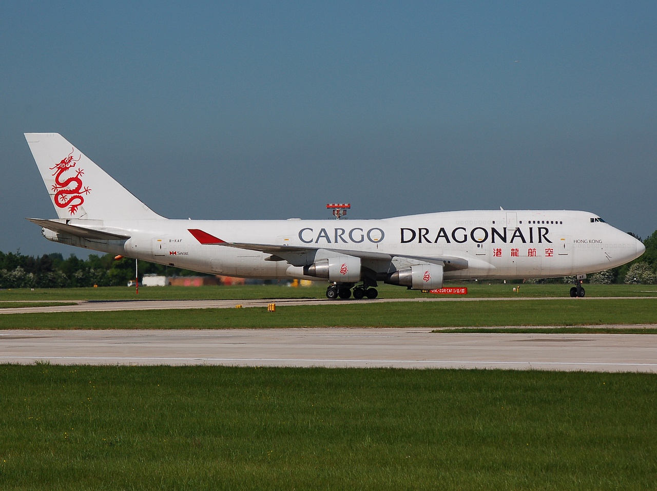 B-KAF - 747-412 - Dragonair Cargo - MAN - 14-05-2008