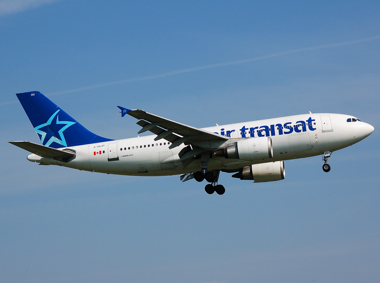 C-GLAT - A310-308 - Air Transat - LGW - 13-05-2008