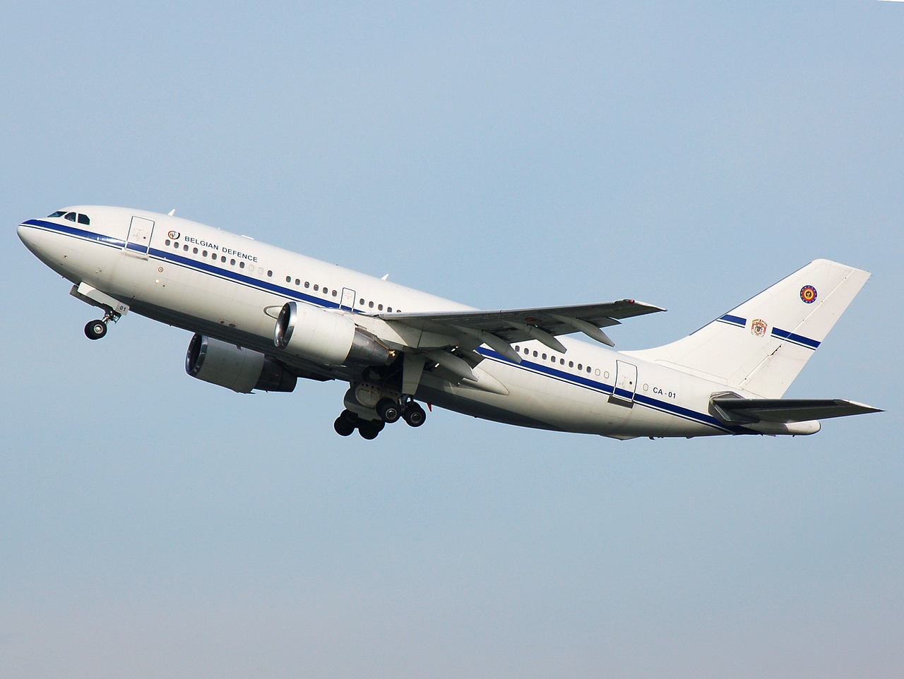 CA-01 - A310-222 - Belgian Air Force - BRU - 27-04-2008
