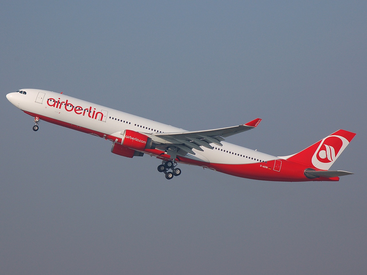D-AERK - A330-322 - Air Berlin - DUS - 18-02-2008