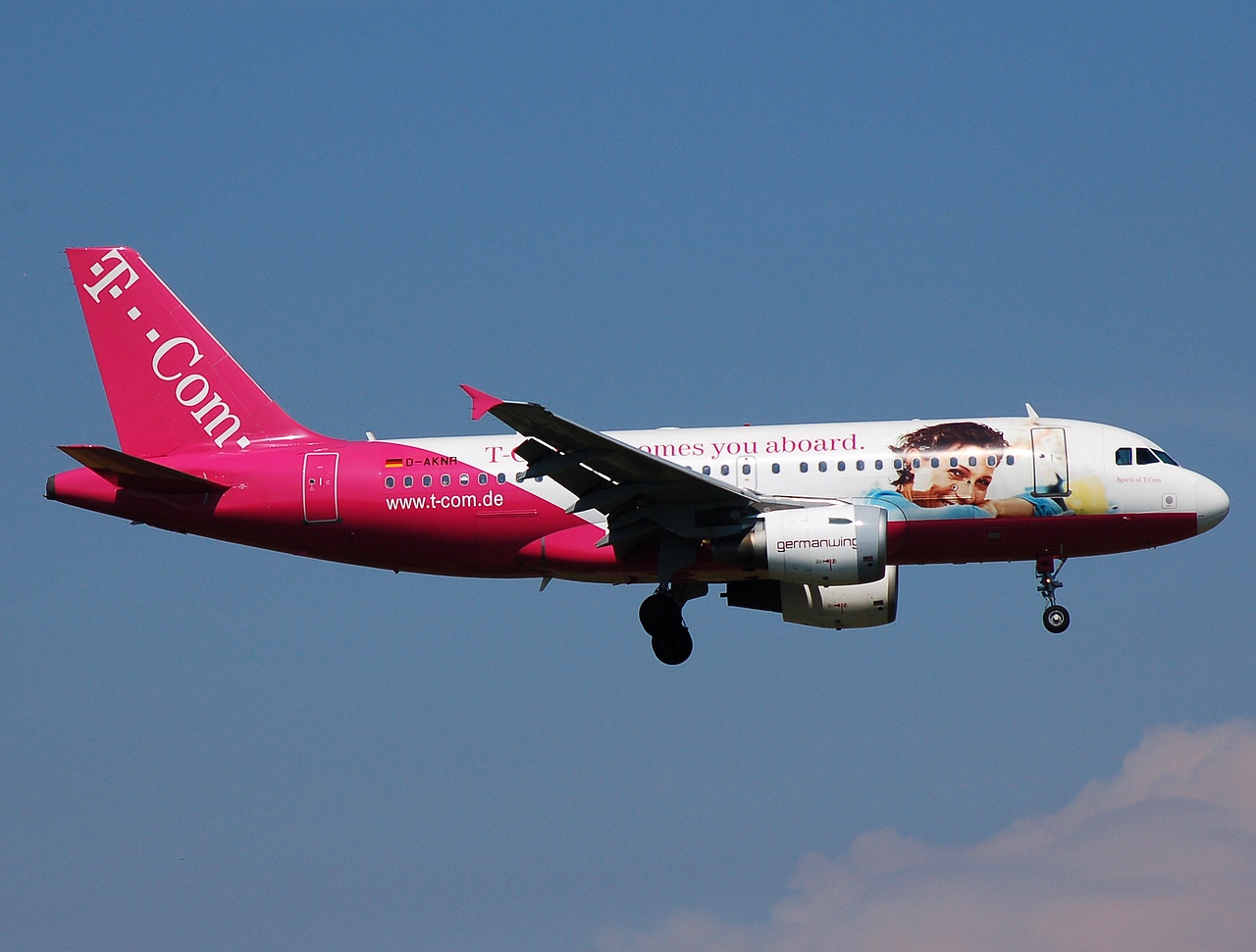 D-AKNR - A319-112 - Germanwings - FCO - 10-06-2008