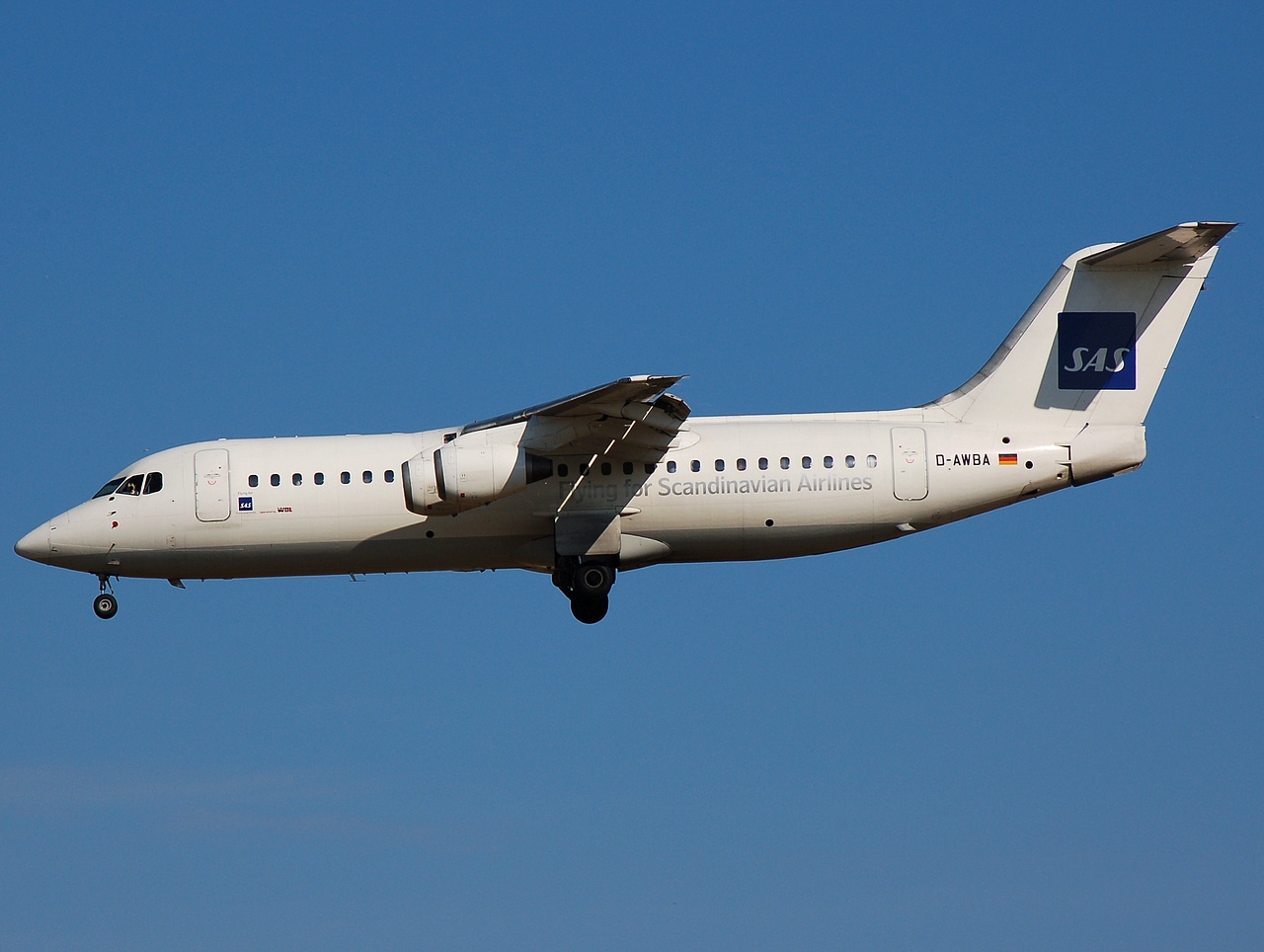 D-AWBA - BAe 146-300 - SAS Scandinavian Airlines - CPH - 18-06-2008