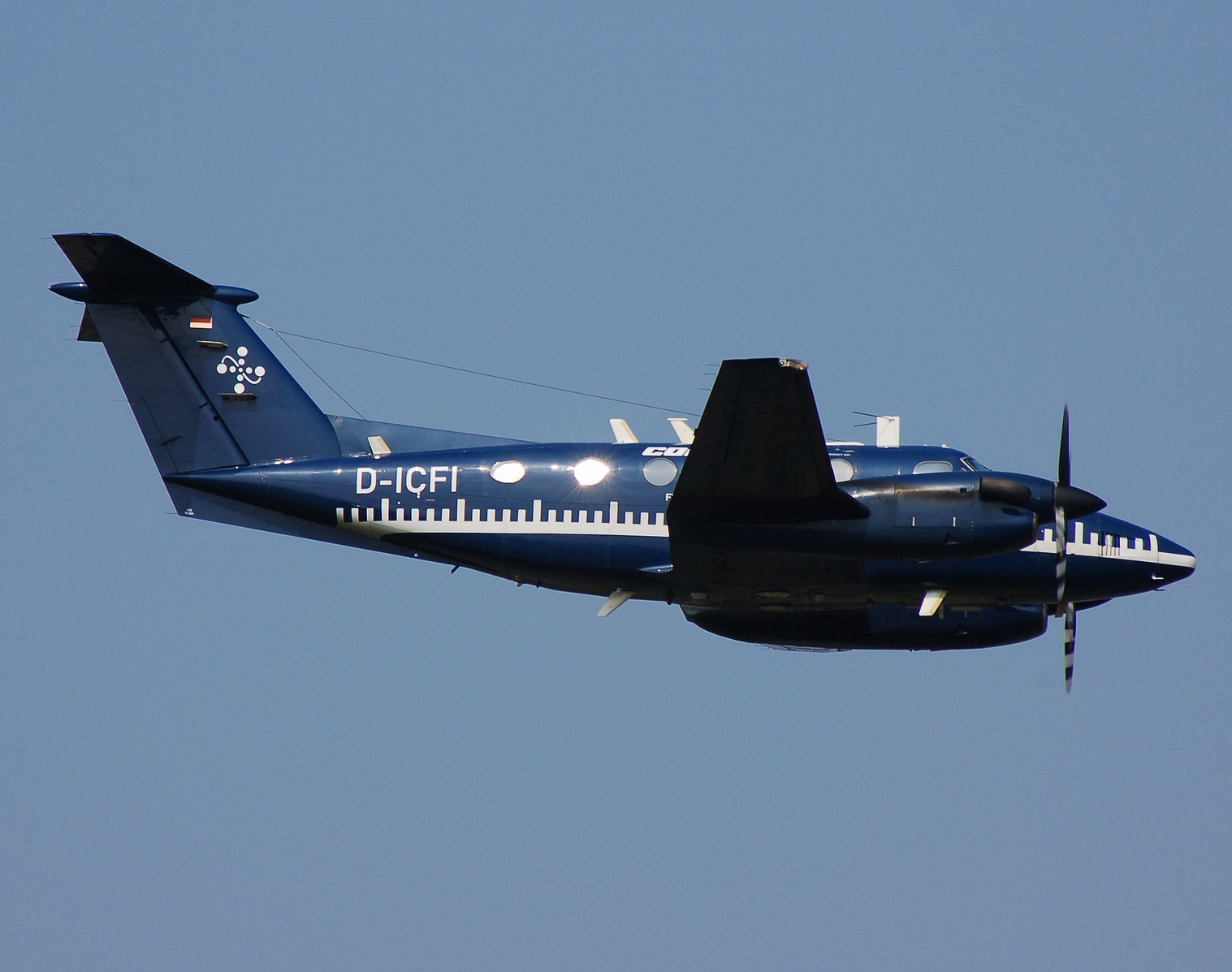 D-ICFI - King Air B200- - Aerodata Flight Inspection GmbH - EIN - 23-04-2008