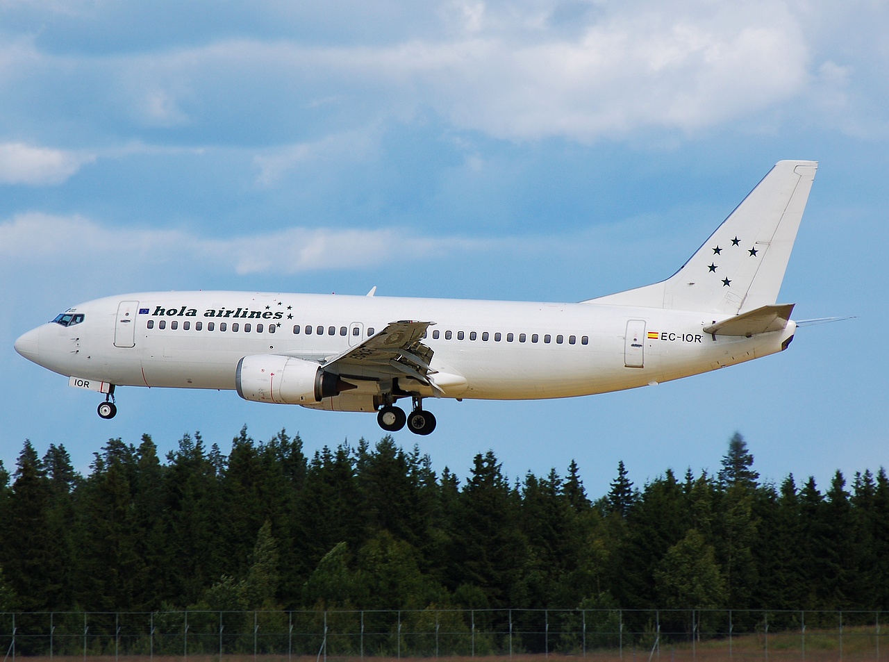 EC-IOR - 737-382 - Hola Airlines - OSL - 24-06-2008