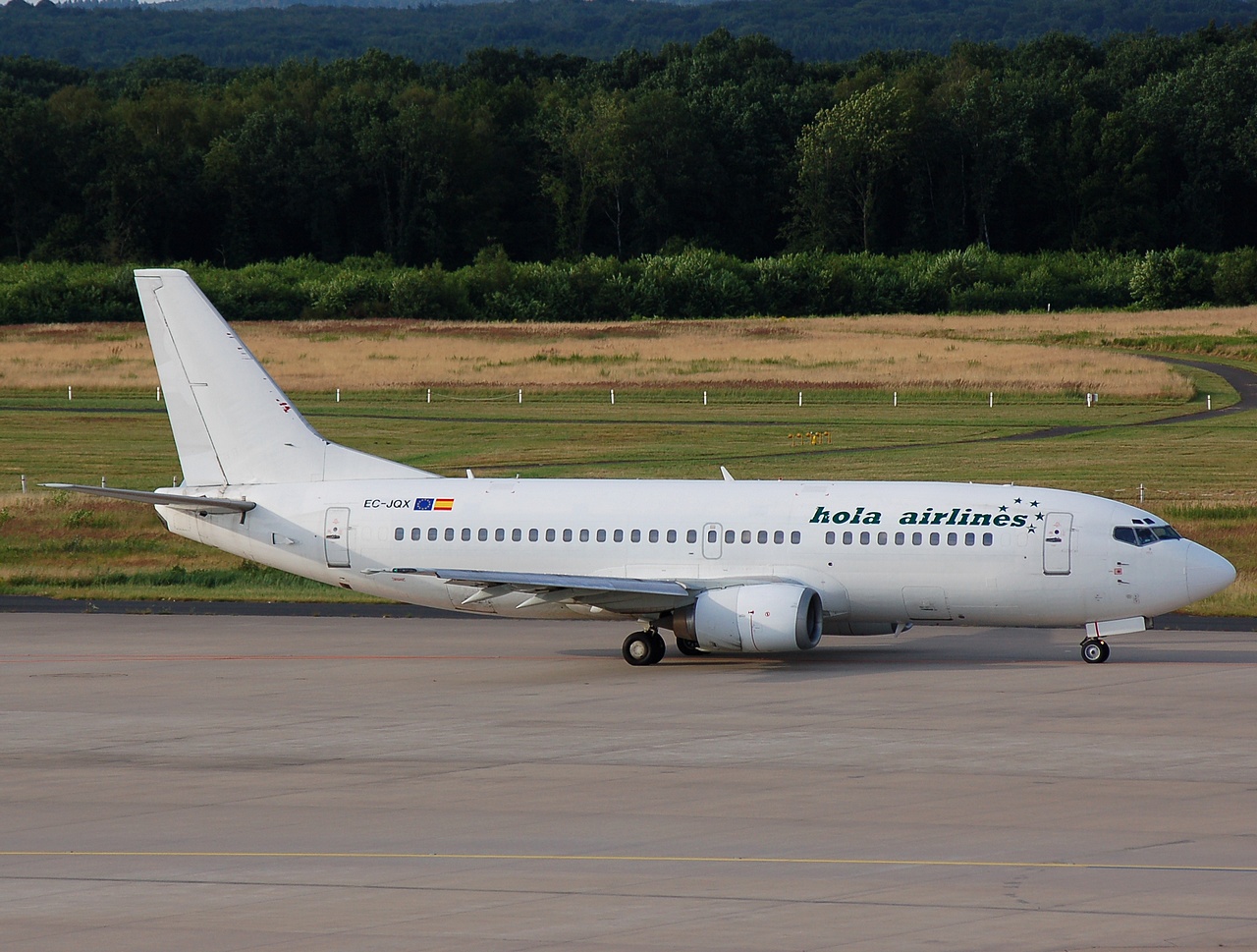 EC-JQX - 737-329 - Hola Airlines - CGN - 06-07-2008