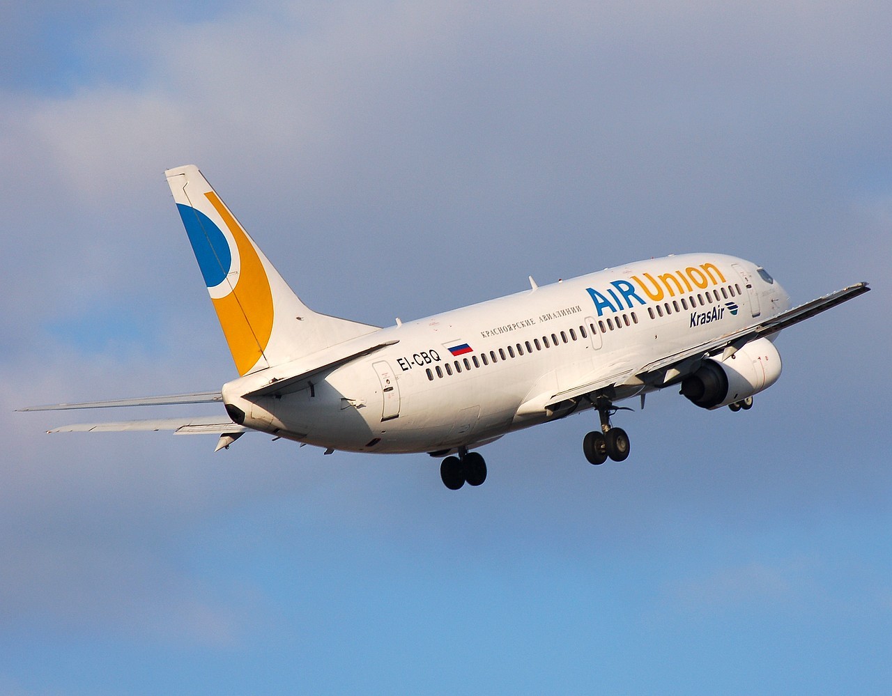 EI-CBQ - 737-3Y0 - Air Union - SZG - 16-02-2008