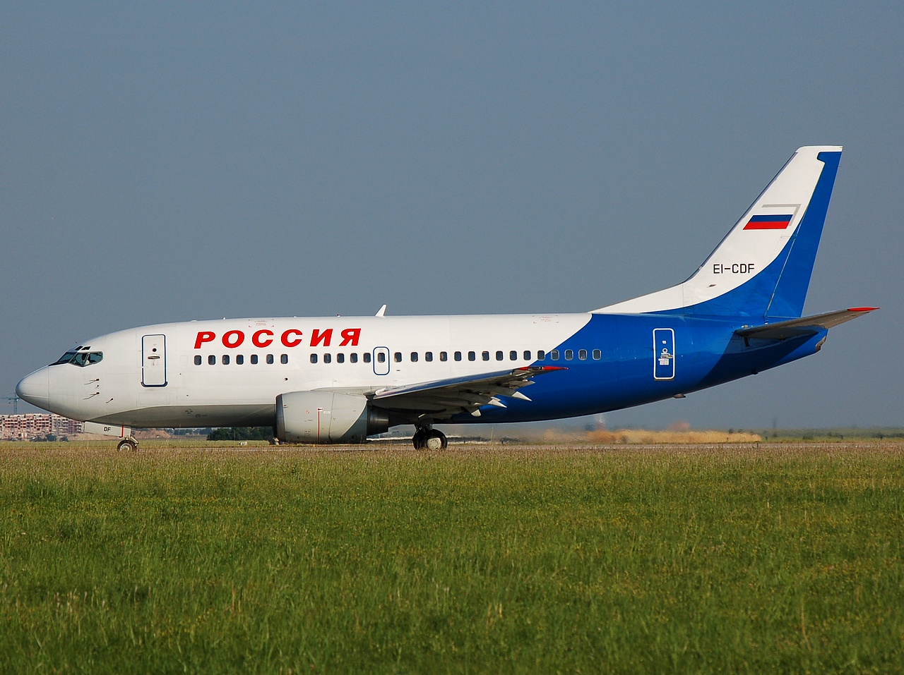 EI-CDF - 737-548 - Rossiya _ Russian Airlines - PRG - 30-06-2008