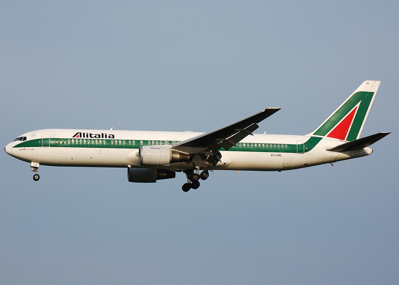 EI-CRL - 767-343(ER) - Alitalia - FCO - 11-06-2008