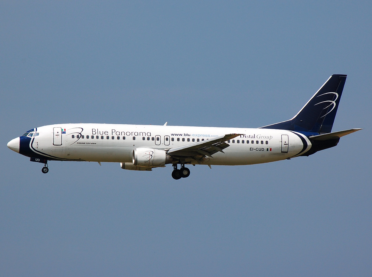 EI-CUD - 737-4Q8 - Blue Panorama Airlines - FCO - 10-06-2008