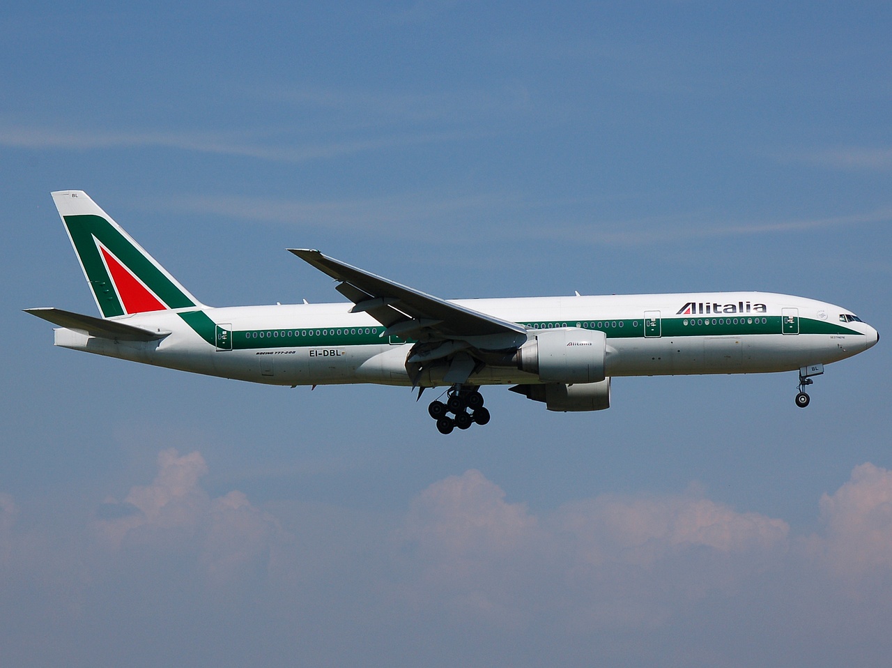 EI-DBL - 777-243(ER) - Alitalia - FCO - 10-06-2008